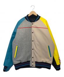 .（.）の古着「スリーフェイスナンバリングスタジャン」｜マルチカラー