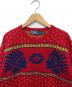 POLO RALPH LAUREN (ポロ・ラルフローレン) ニット レッド サイズ:M：6000円