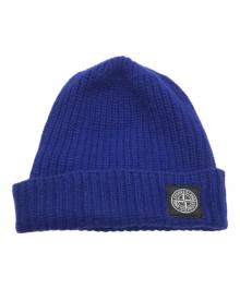 STONE ISLAND（ストーンアイランド）の古着「ニットキャップ」｜ブルー