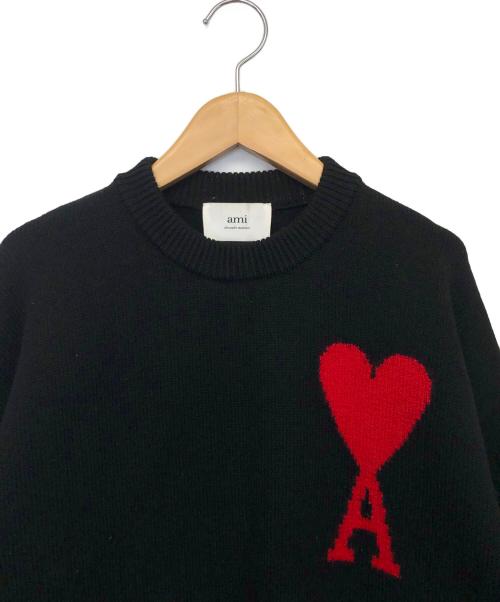 AMIPARIS（アミパリス）AMIPARIS (アミパリス) Ami de Coeurセーター ブラック サイズ:Lの古着・服飾アイテム