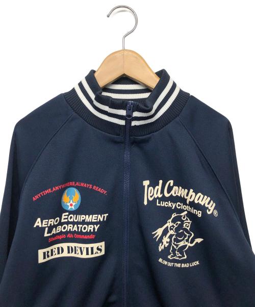 TED COMPANY（テッドカンパニー）TED COMPANY (テッドカンパニー) ブルゾン ネイビー サイズ:Mの古着・服飾アイテム