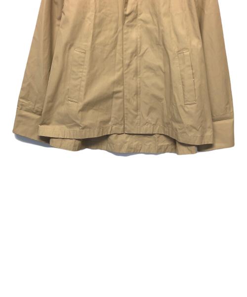 Spick and Span（スピックアンドスパン）Spick and Span (スピックアンドスパン) フーデッドジャケット ベージュ サイズ:Sの古着・服飾アイテム