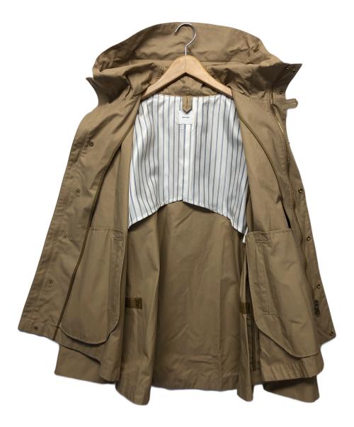 Spick and Span（スピックアンドスパン）Spick and Span (スピックアンドスパン) フーデッドジャケット ベージュ サイズ:Sの古着・服飾アイテム