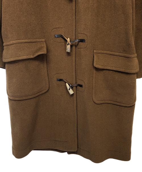 INVERTERE（インバーティア）INVERTERE (インバーティア) ダッフルコート ブラウン サイズ:38の古着・服飾アイテム
