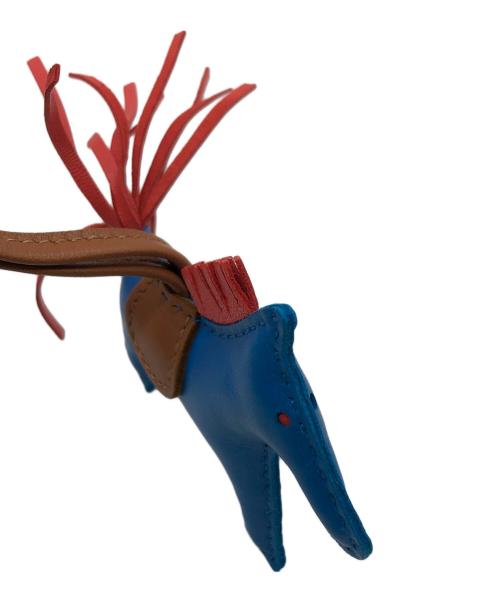 HERMES（エルメス）HERMES (エルメス) ロデオPM チャーム ブルーの古着・服飾アイテム