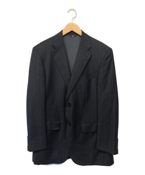 LANVIN（ランバン）LANVIN (ライバン) セットアップ ブラック×ネイビー サイズ:48の古着・服飾アイテム