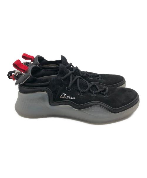 Christian Louboutin（クリスチャン・ルブタン）Christian Louboutin (クリスチャン・ルブタン) ローカットスニーカー ブラック サイズ:26.5cmの古着・服飾アイテム