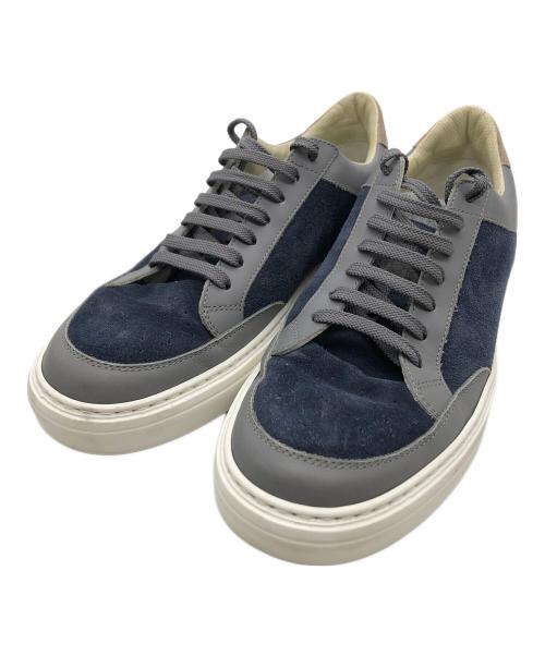 BRUNELLO CUCINELLI（ブルネロクチネリ）BRUNELLO CUCINELLI (ブルネロクチネリ) ローカットスニーカー ネイビー サイズ:26cmの古着・服飾アイテム