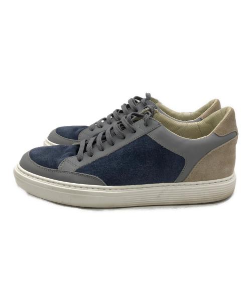 BRUNELLO CUCINELLI（ブルネロクチネリ）BRUNELLO CUCINELLI (ブルネロクチネリ) ローカットスニーカー ネイビー サイズ:26cmの古着・服飾アイテム