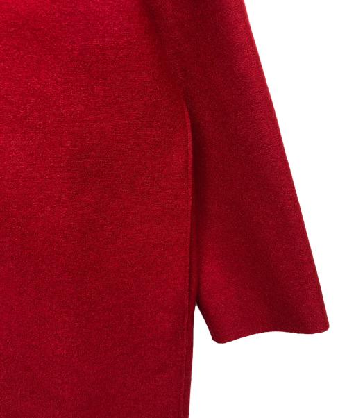 HARRIS WHARF LONDON（ハリスワーフロンドン）HARRIS WHARF LONDON (ハリスワーフロンドン) ウールコート レッド サイズ:38の古着・服飾アイテム