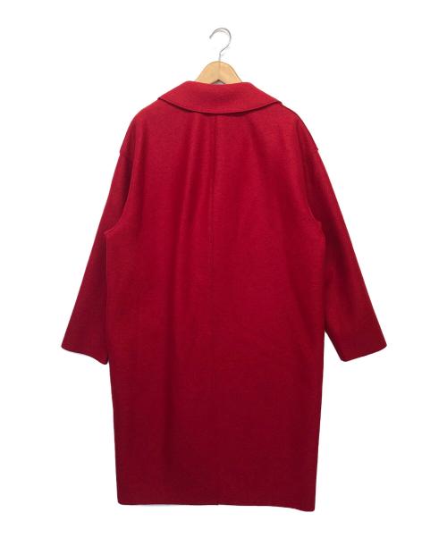 HARRIS WHARF LONDON（ハリスワーフロンドン）HARRIS WHARF LONDON (ハリスワーフロンドン) ウールコート レッド サイズ:38の古着・服飾アイテム