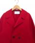 HARRIS WHARF LONDON (ハリスワーフロンドン) ウールコート レッド サイズ:38：10000円