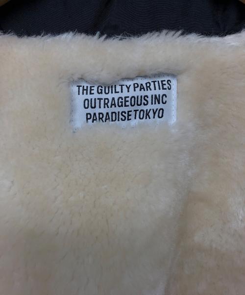 WACKO MARIA（ワコマリア）WACKO MARIA (ワコマリア) ボアコーチジャケット ブラック サイズ:Lの古着・服飾アイテム