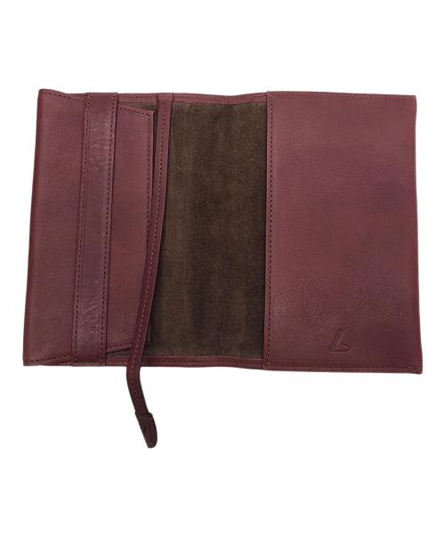 土屋鞄（ツチヤカバン）土屋鞄 (ツチヤカバン) ブックカバー ボルドーの古着・服飾アイテム