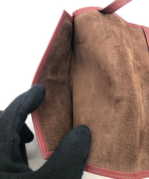 土屋鞄（ツチヤカバン）土屋鞄 (ツチヤカバン) ブックカバー ボルドーの古着・服飾アイテム