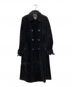 MaxMaraマックスマーラ）の古着「アルパカ混コート」｜ブラック