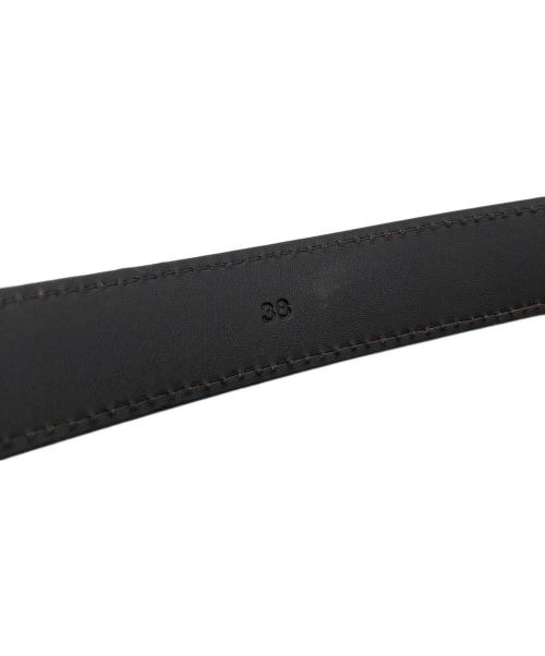 BROOKS BROTHERS（ブルックスブラザーズ）BROOKS BROTHERS (ブルックスブラザーズ) レザーベルト ブラウンの古着・服飾アイテム