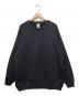 COMOLI（コモリ）の古着「コットン吊裏毛クルーネック」｜ネイビー