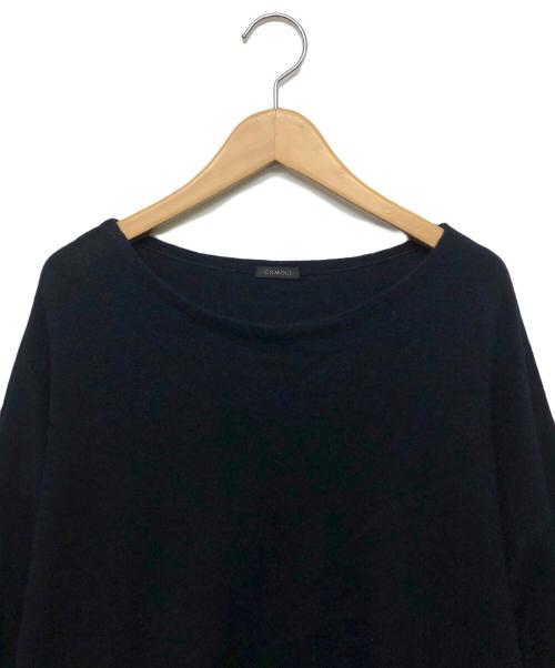 COMOLI（コモリ）COMOLI (コモリ) ウール和紙 コモリニット ネイビー サイズ:FREEの古着・服飾アイテム