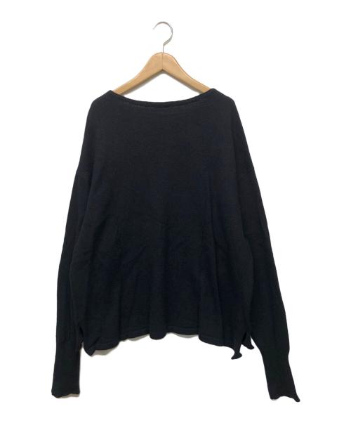 COMOLI（コモリ）COMOLI (コモリ) ウール和紙 コモリニット ネイビー サイズ:FREEの古着・服飾アイテム