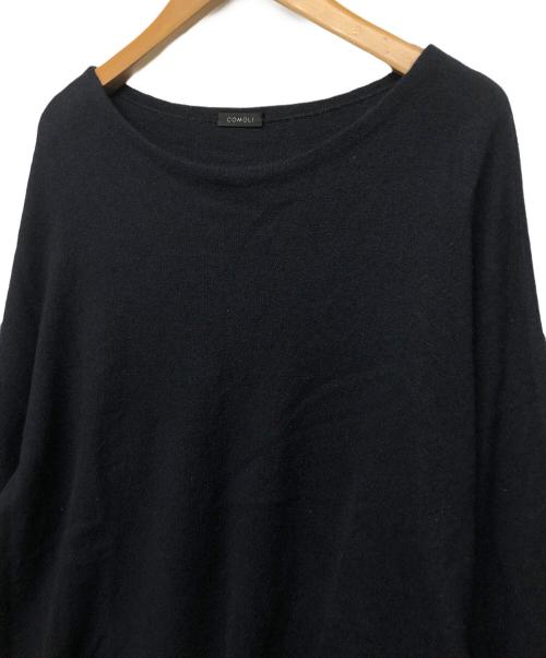 COMOLI（コモリ）COMOLI (コモリ) ウール和紙 コモリニット ネイビー サイズ:FREEの古着・服飾アイテム