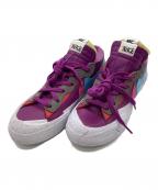 NIKE×sacai×KAWSナイキ×サカイ×カウズ）の古着「ブレーザーロー」｜パープル