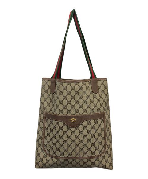 GUCCI（グッチ）GUCCI (グッチ) GG　シェリーライン ブラウンの古着・服飾アイテム
