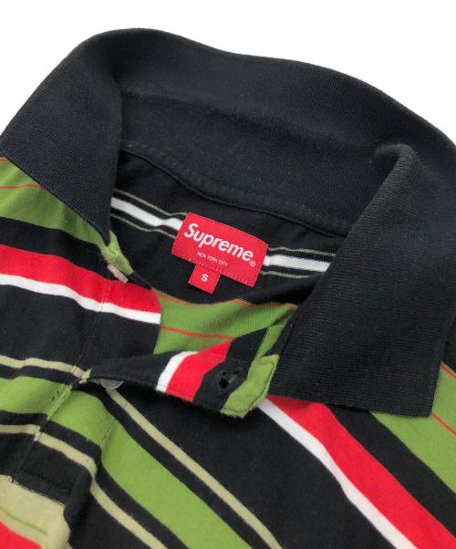 SUPREME（シュプリーム）Supreme (シュプリーム) ポロシャツ ブラック サイズ:Sの古着・服飾アイテム