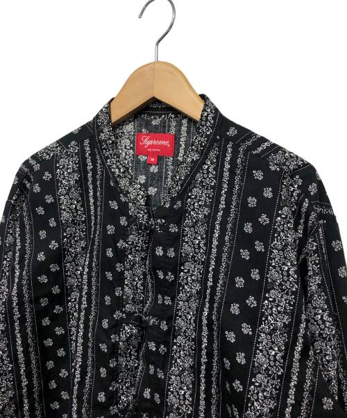 SUPREME（シュプリーム）Supreme (シュプリーム) チャイナシャツ ブラック サイズ:Mの古着・服飾アイテム