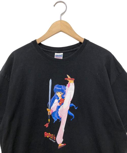GILDAN（ギルダン）GILDAN (ギルダン) 1998/らんま1/2 ブラック サイズ:XLの古着・服飾アイテム
