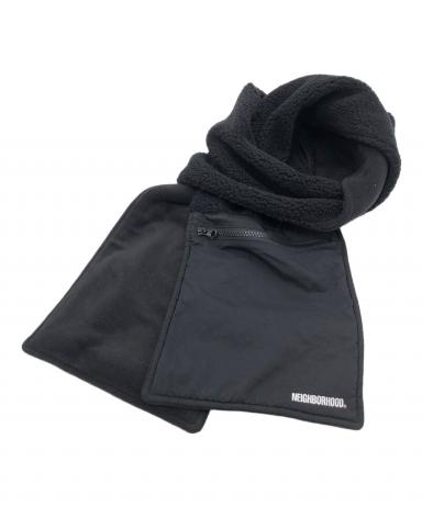 NEIGHBORHOOD(ネイバーフッド) 90-00s フリンジデザイン 総柄 大判マフラー メンズ 表記無 【中古】【ブランド古着バズストア】 中古・古着通販】NEIGHBORHOOD (ネイバーフッド) ボアマフラー