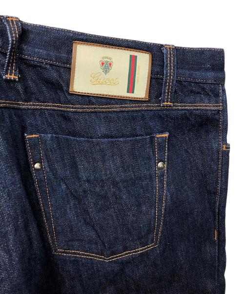 GUCCI（グッチ）GUCCI (グッチ) スキニーデニムパンツ インディゴ サイズ:52の古着・服飾アイテム