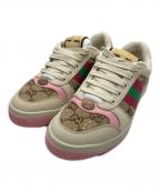 GUCCIグッチ）の古着「スクリーナー」｜ピンクベージュ