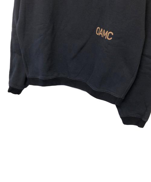 OAMC（オーエーエムシー）OAMC (オーエーエムシー) NOISE CREWNECK ネイビー サイズ:Lの古着・服飾アイテム