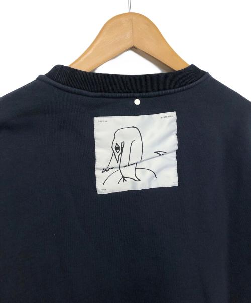OAMC（オーエーエムシー）OAMC (オーエーエムシー) NOISE CREWNECK ネイビー サイズ:Lの古着・服飾アイテム