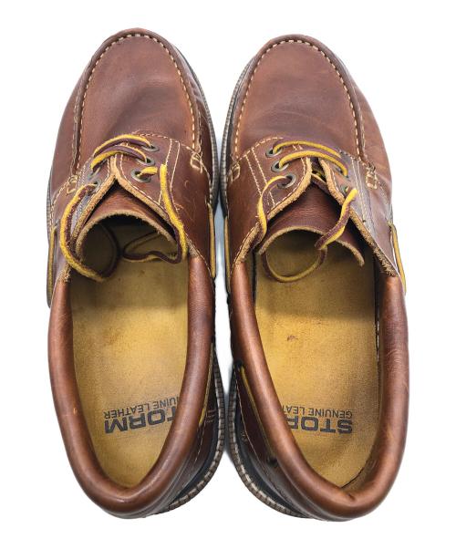 STORM（ストーム）STORM (ストーム) デッキシューズ ブラウン サイズ:26cmの古着・服飾アイテム