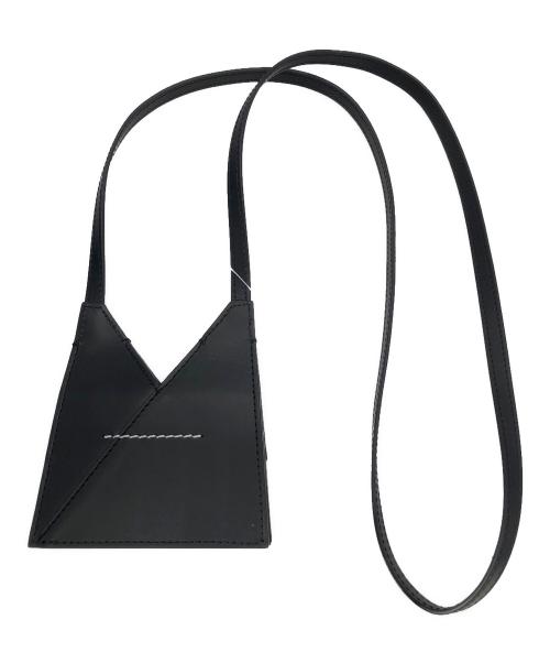 MM6 Maison Margiela（エムエムシックスメゾンマルジェラ）MM6 Maison Margiela (エムエムシックス メゾンマルジェラ) ショルダーバッグ ブラックの古着・服飾アイテム