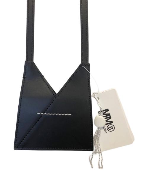MM6 Maison Margiela（エムエムシックスメゾンマルジェラ）MM6 Maison Margiela (エムエムシックス メゾンマルジェラ) ショルダーバッグ ブラックの古着・服飾アイテム