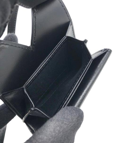 MM6 Maison Margiela（エムエムシックスメゾンマルジェラ）MM6 Maison Margiela (エムエムシックス メゾンマルジェラ) ショルダーバッグ ブラックの古着・服飾アイテム