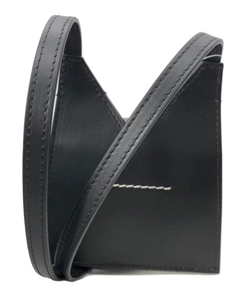 MM6 Maison Margiela（エムエムシックスメゾンマルジェラ）MM6 Maison Margiela (エムエムシックス メゾンマルジェラ) ショルダーバッグ ブラックの古着・服飾アイテム