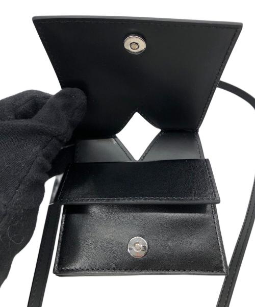 MM6 Maison Margiela（エムエムシックスメゾンマルジェラ）MM6 Maison Margiela (エムエムシックス メゾンマルジェラ) ショルダーバッグ ブラックの古着・服飾アイテム