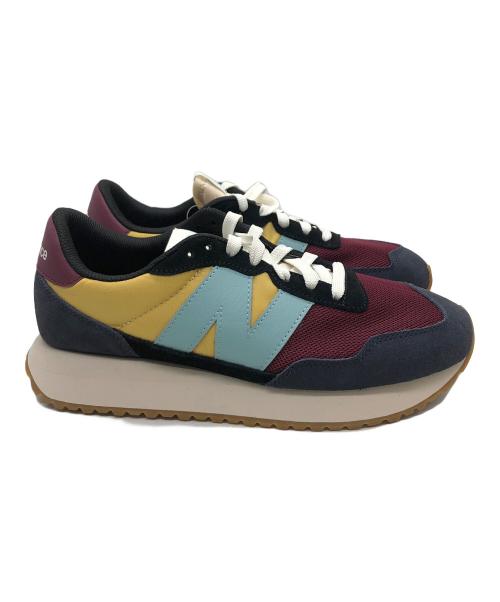 NEW BALANCE（ニューバランス）NEW BALANCE (ニューバランス) ローカットスニーカー エンジ サイズ:27.5cm 未使用品の古着・服飾アイテム