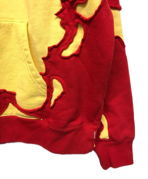 SUPREME（シュプリーム）Supreme (シュプリーム) western cut out hooded レッド×ゴールド サイズ:Mの古着・服飾アイテム