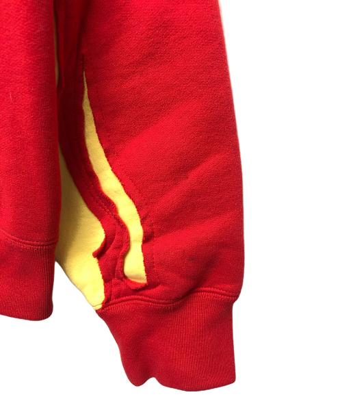 SUPREME（シュプリーム）Supreme (シュプリーム) western cut out hooded レッド×ゴールド サイズ:Mの古着・服飾アイテム