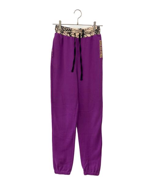 ANNA SUI ATMOS（アナスイアトモス）ANNA SUI ATMOS (アナスイアトモス) スウェットパンツ パープル サイズ:Lの古着・服飾アイテム