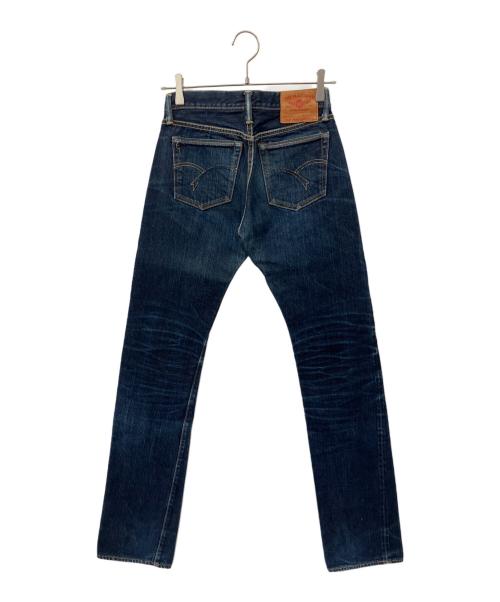 THE FLAT HEAD（ザ・フラットヘッド）THE FLAT HEAD (ザ・フラットヘッド) デニムパンツ ネイビー サイズ:SIZE 71cm(W28)の古着・服飾アイテム