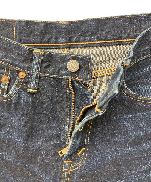 THE FLAT HEAD（ザ・フラットヘッド）THE FLAT HEAD (ザ・フラットヘッド) デニムパンツ ネイビー サイズ:SIZE 71cm(W28)の古着・服飾アイテム