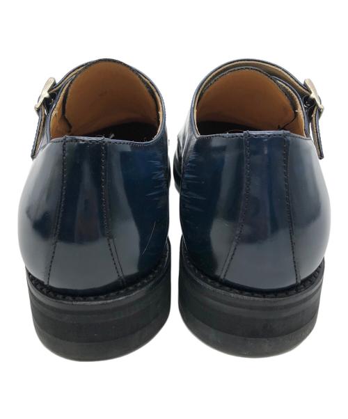 berwick（バーウィック）berwick (バーウィック) モンクストラップシューズ ブルー サイズ:25.5cmの古着・服飾アイテム