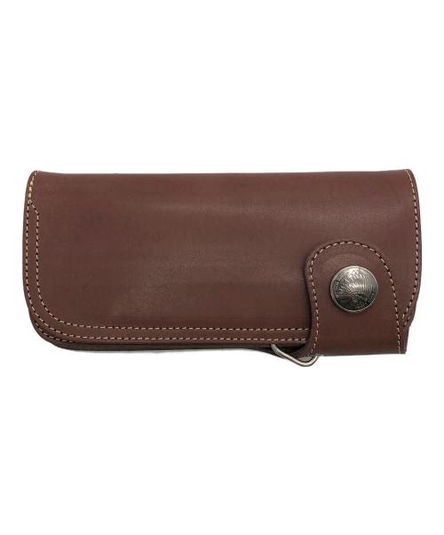RED MOON（レッドムーン）RED MOON (レッドムーン) 長財布 ブラウンの古着・服飾アイテム