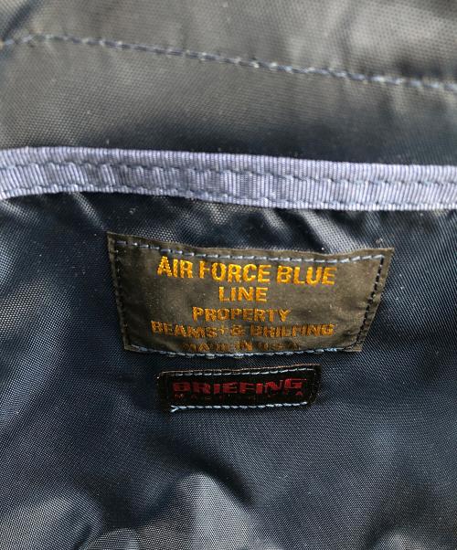 BRIEFING（ブリーフィング）BRIEFING (ブリーフィング) BEAMS (ビームス) ショルダーバッグ ネイビーの古着・服飾アイテム
